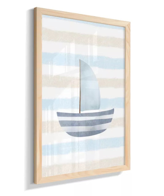 Kit 3 Quadros Infantil Quarto Bebê Menino Ursinho Marinho Personalizado Nome e Inicial