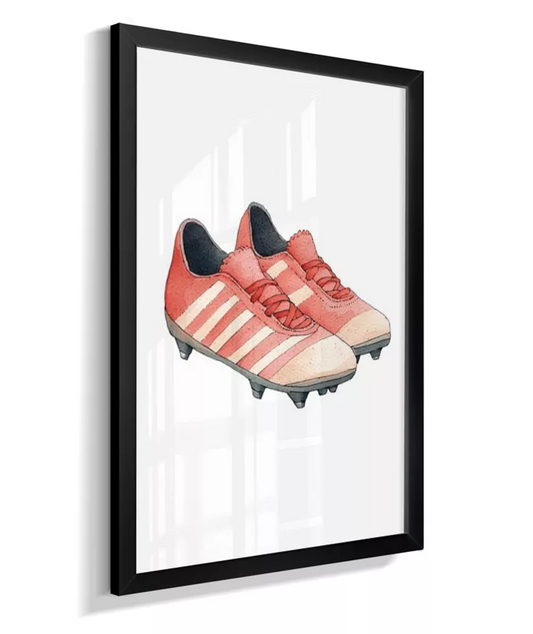 Quadro Decorativo Infantil Menino Chuteira