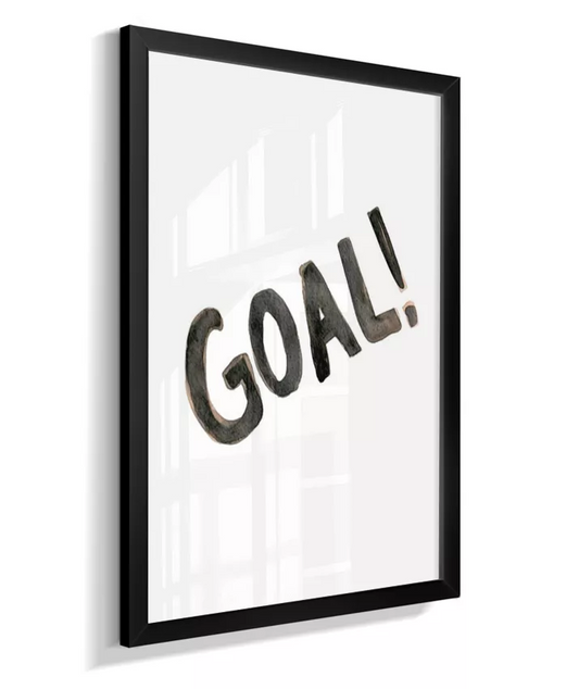 Quadro Infantil Decorativo Futebol Goal