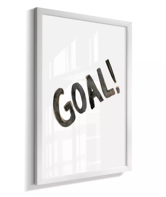 Quadro Infantil Decorativo Futebol Goal