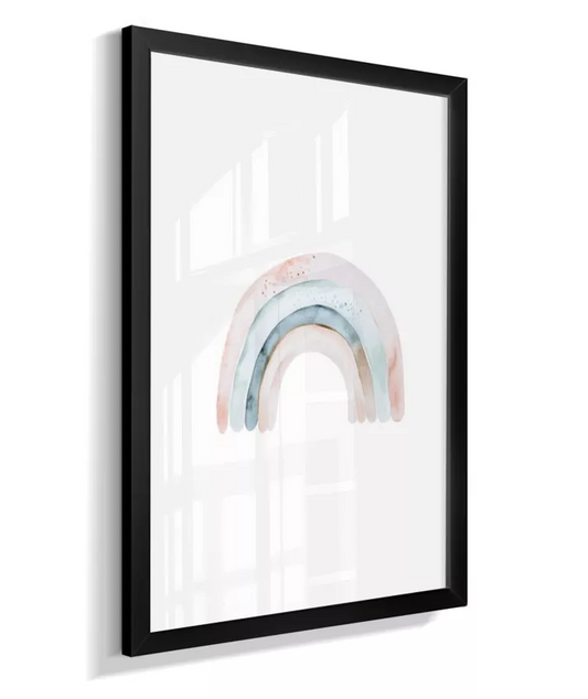 Quadro Infantil Decorativo Arco-Íris