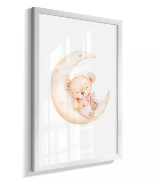Quadro Infantil Quarto Bebê Ursinha