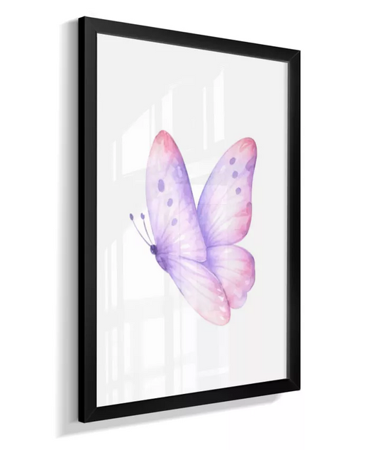 Quadro Decorativo Infantil Borboleta