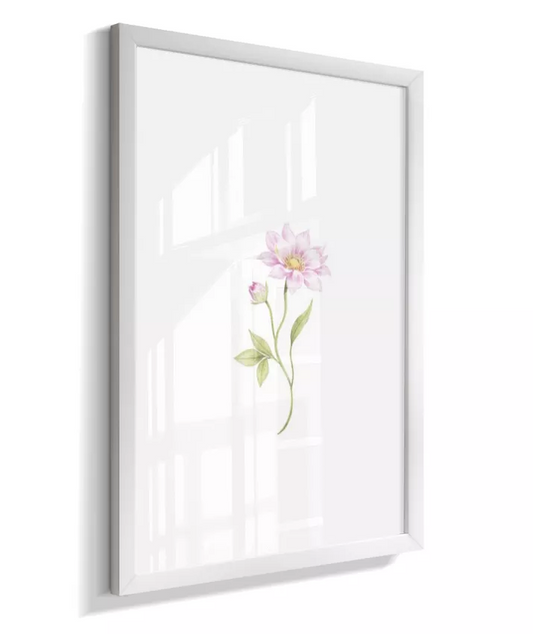 Quadro Decorativo Infantil Flor