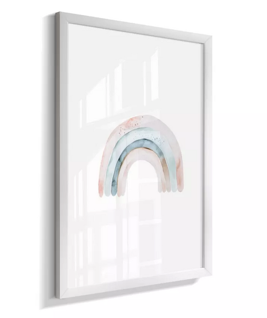 Quadro Infantil Decorativo Arco-Íris