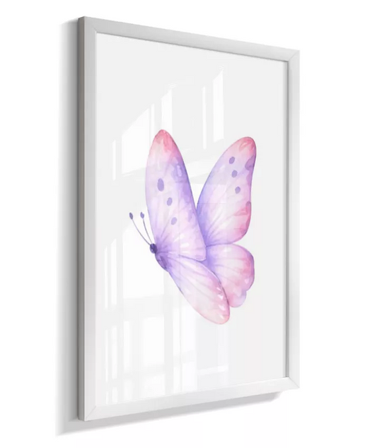 Quadro Decorativo Infantil Borboleta