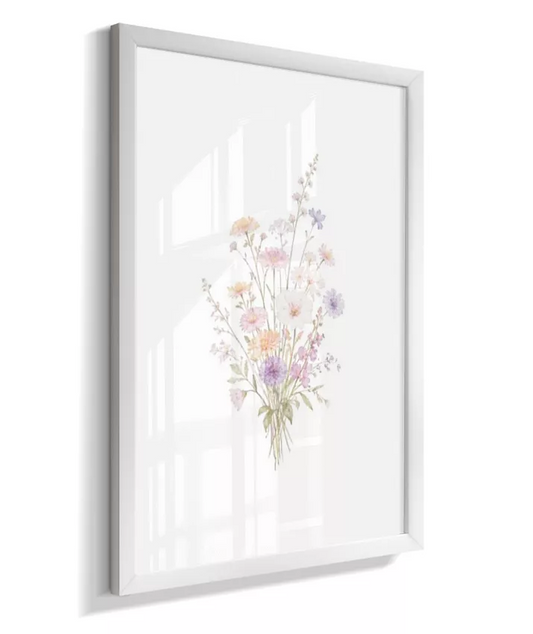 Quadro Infantil Bouquet Flores