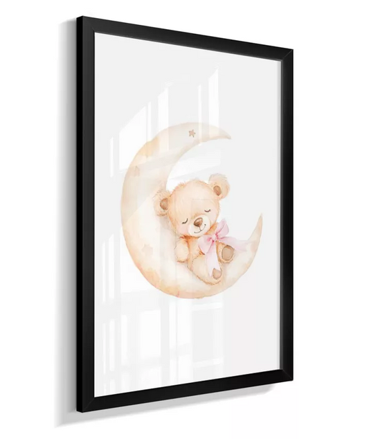 Quadro Infantil Quarto Bebê Ursinha